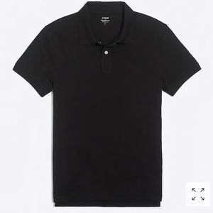 JCrew Men’s short sleeve polo shirt, dark grey
